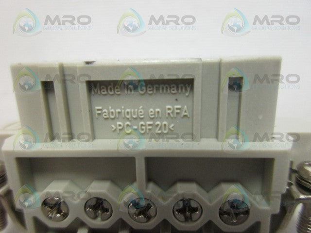HARTING 10A-F INDUSTRIAL CONNECTOR *NEW NO BOX*