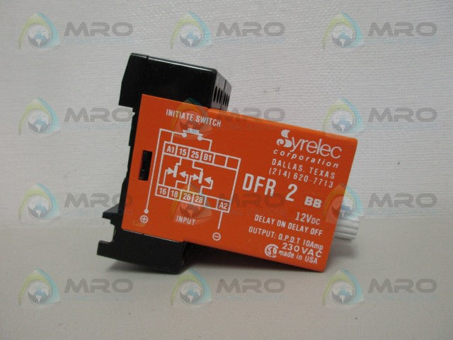 SYRELEC DFR 2 INTATE SWITCH *NEW NO BOX*
