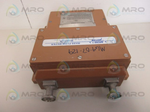 MICROMOTION DS006S101 MASS FLOW METER *NEW NO BOX*