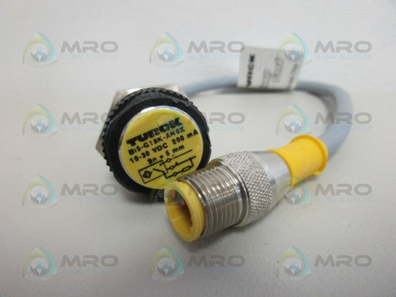 TURCK BI5-G18K-AN6X0-2M-RS PROXIMITY SENSOR *NEW NO BOX*