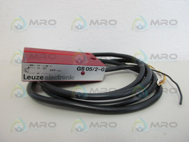 LEUZE GS05/2-G PHOTOELECTRIC SENSOR *NEW NO BOX*