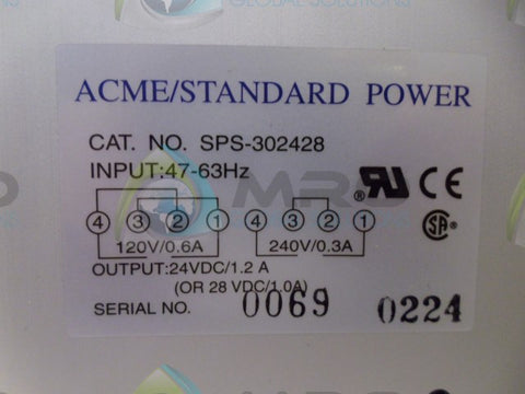 ACME 00690224 POWER SUPPLY *NEW NO BOX*