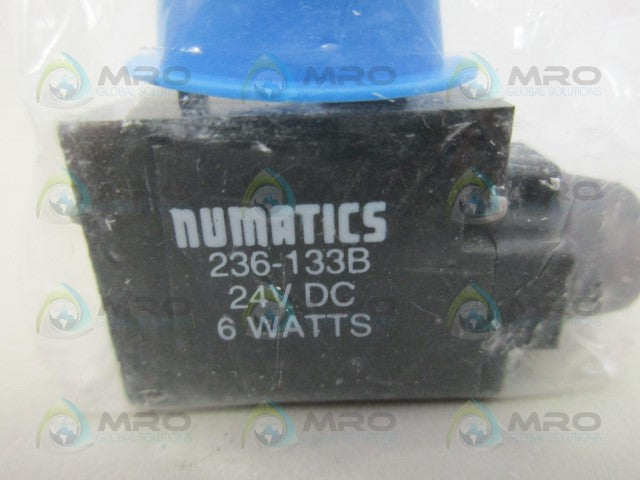 NUMATICS 236-133B SOLENOID COIL *NEW IN FACTORY BAG*