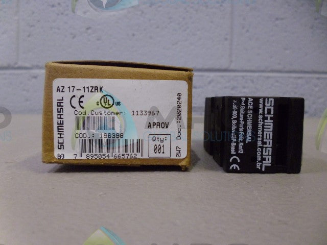 SCHMERSAL AZ17-11ZRK *NEW IN BOX*