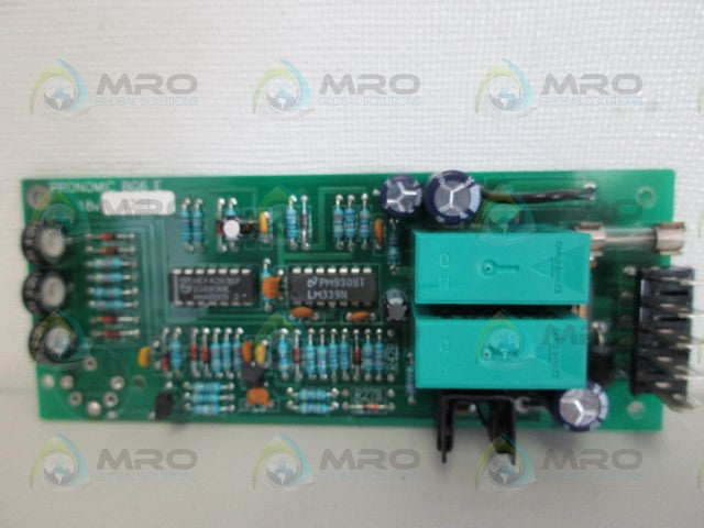 PRONOMIC BG6 E 18V *USED*