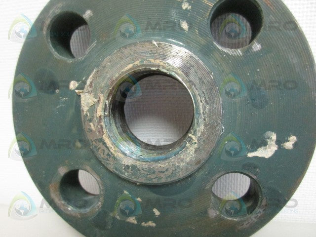 WELDBEND B165 A105SA105 QBM THREADED FLANGE CARBON STEEL *USED*
