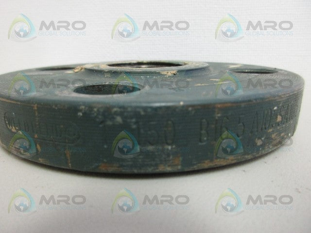 WELDBEND B165 A105SA105 QBM THREADED FLANGE CARBON STEEL *USED*