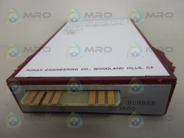 RONAN X57-600R ISOLATED REPEATER *USED*