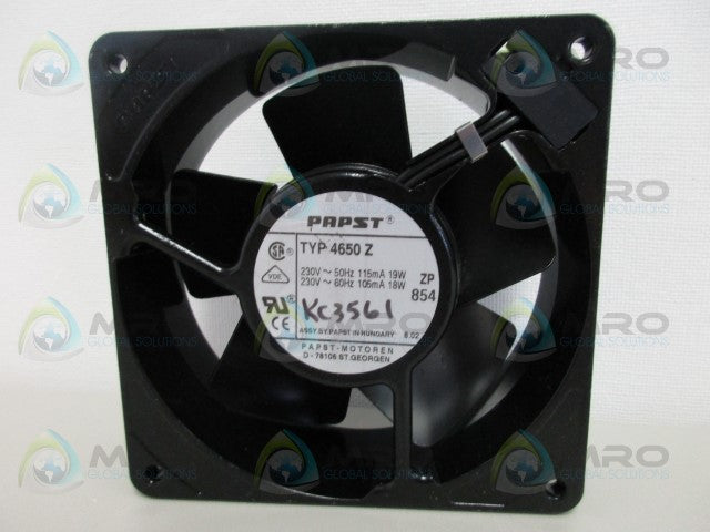 PAPST 4650-Z AXAIL FAN *USED*