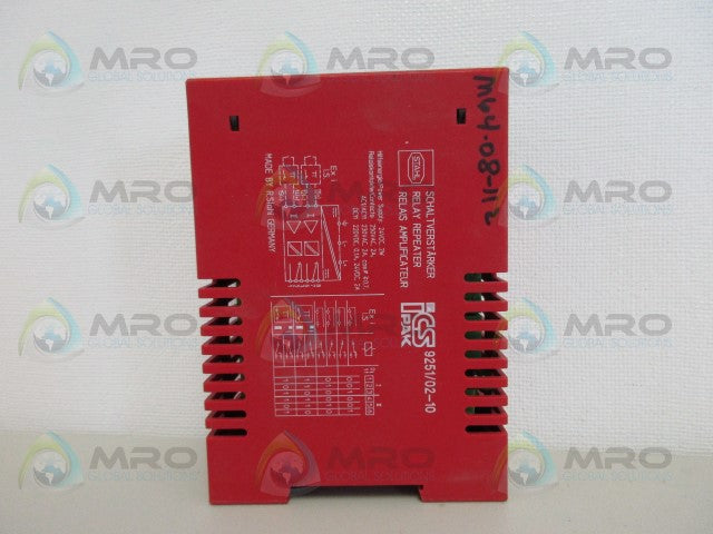 STAHL 9251/02-10 RELAY REPEATER *USED*