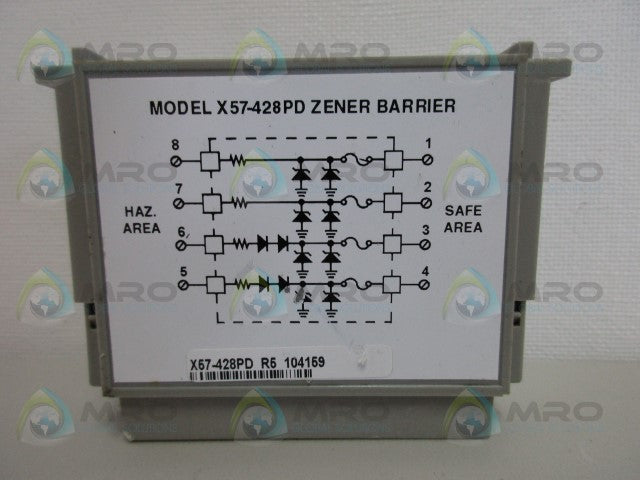 RONAN X57-428PD ZENER BARRIER *USED*