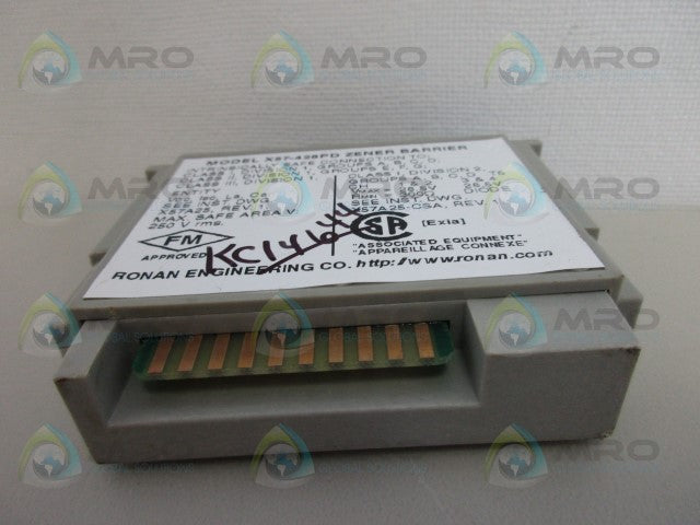 RONAN X57-428PD ZENER BARRIER *USED*