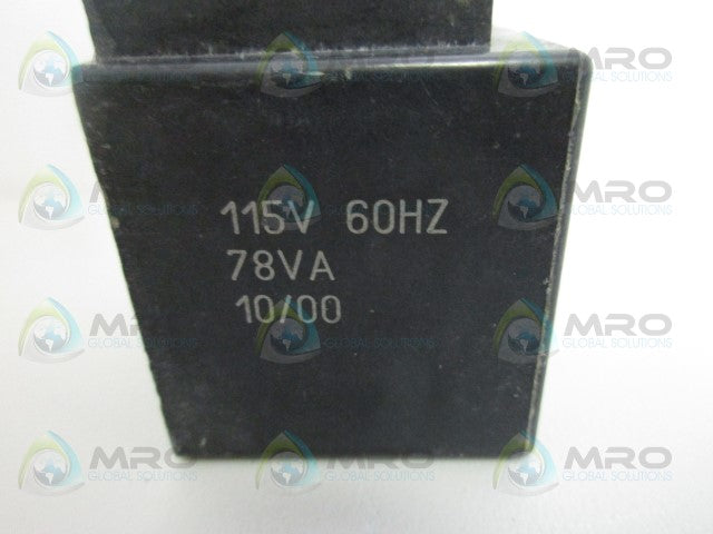 LISK 10/100 115V COIL *USED*