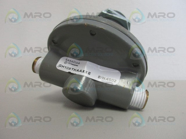 CONOFLOW GH10XTKAAXXE REGULATOR VALVE *USED*