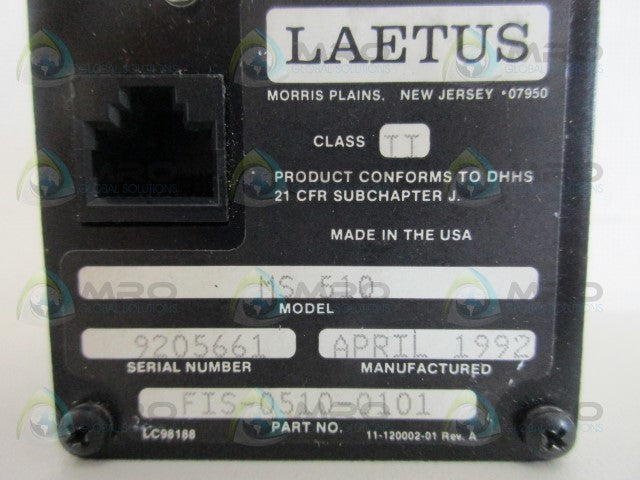 LAETUS MS-510 CONVERTER *USED*