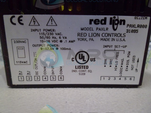 RED LION 31095 GAUGE *NEW NO BOX*