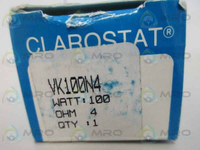 CLAROSTAT VK100N4 WIREWOUND RESISTOR *NEW IN BOX*
