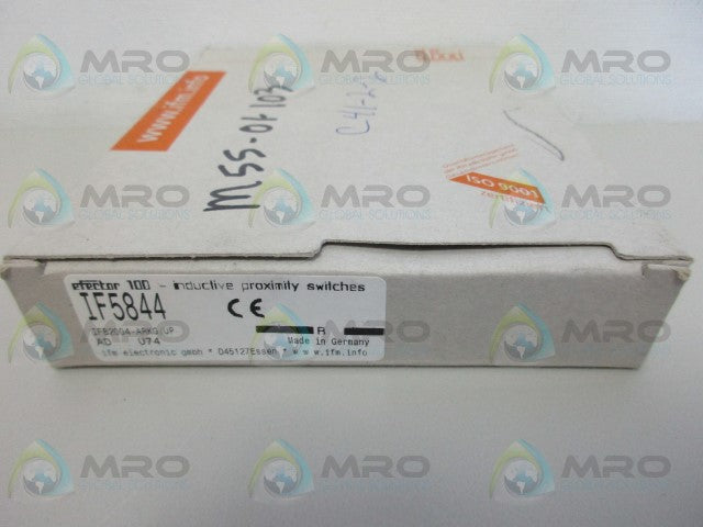IFM EFECTOR IF5844 INDUCTIVE PROXIMITY SENSOR *NEW IN BOX*