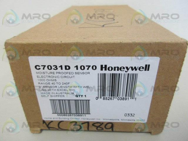 HONEYWELL C7031D1070 MOISTURE PROOFED SENSOR *NEW IN BOX*