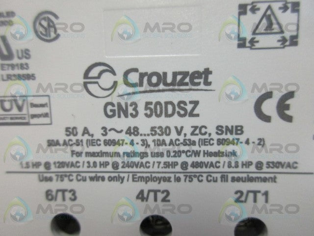 CROUZET GN350DSZ SOLID STATE RELAY *NEW IN BOX*