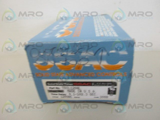 SSAC TDIL120AL TIME DELAY RELAY *NEW IN BOX*