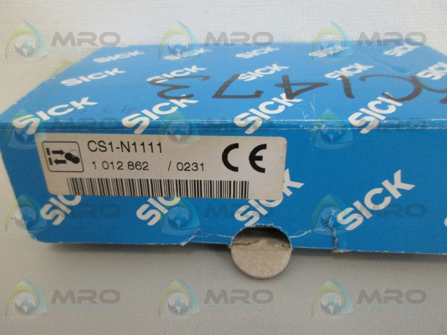 SICK CS1-N1111 COLOR SENSOR *NEW IN BOX*