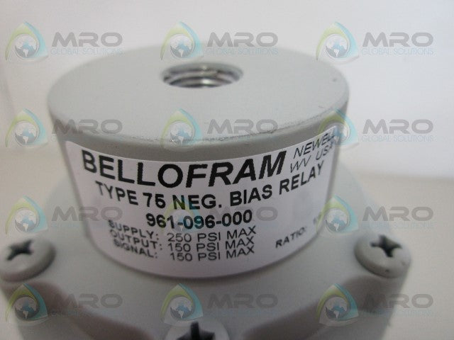 BELLOWFRAM 961-096-000 TRANSDUCER *NEW IN BOX*