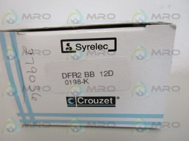 CROUZET DFR2BB12D TIME DELAY RELAY *NEW IN BOX*