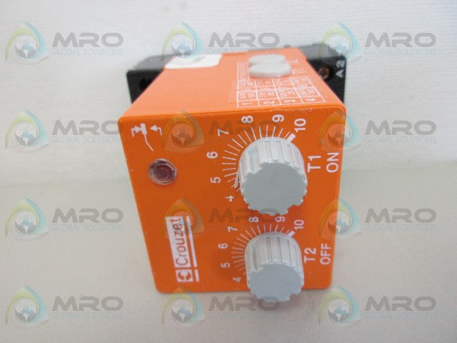CROUZET DFR2BB12D TIME DELAY RELAY *NEW IN BOX*