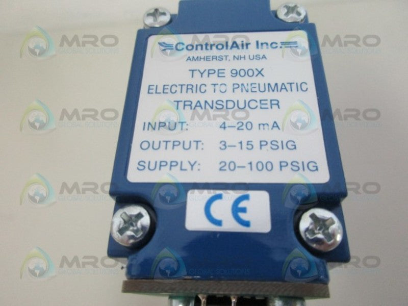CONTROLAIR 900-ACT ELECTRIC TO PNEUMATIC TRANSDUCER *NEW IN BOX*