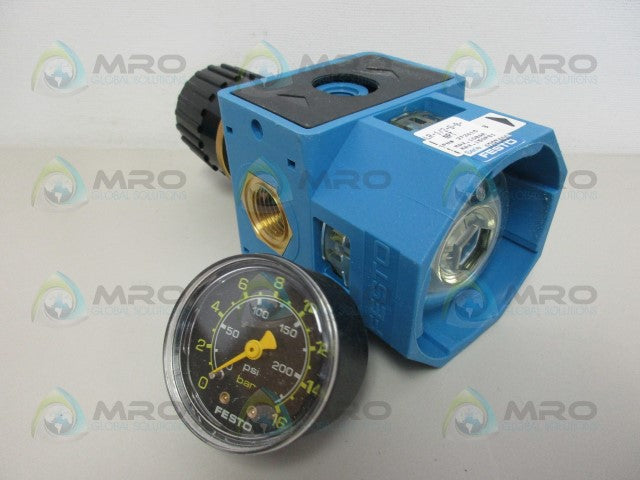 FESTO LR-1/2-S-B PNEUMATIC REGULATOR *NEW IN BOX*