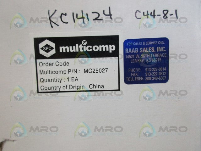 MULTICOMP MC25027 AXAIL FAN *NEW IN BOX*