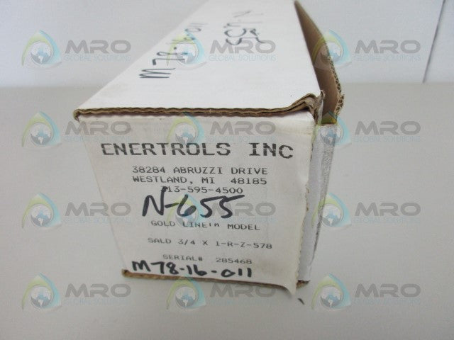 ENERTROLS SALD-3/4-X-1-R-Z-578 ADJUSTABLE SHOCK ABSORBER *NEW IN BOX*