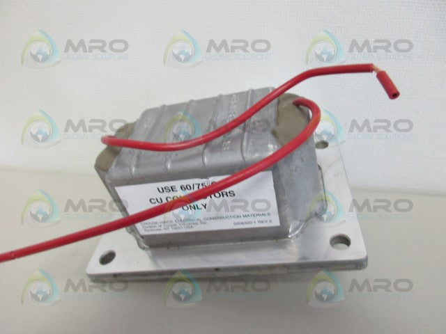 CROUSE-HINDS SW5 SWITCH OUTLET BOX *NEW IN BOX*
