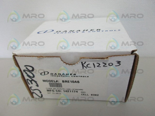 DANAHER BRE10A6 RESET TIMER *NEW IN BOX*