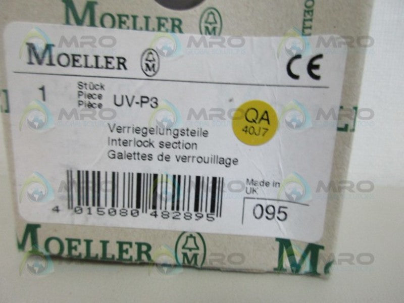 MOELLER UV-P3 INTERLOCK EXTENSION *NEW IN BOX*