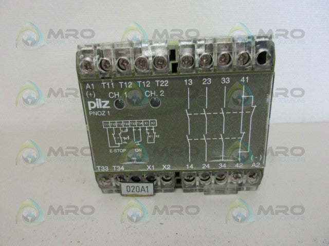 PILZ PNOZ13S/1O SAFETY RELAY 24VDC *NEW IN BOX*