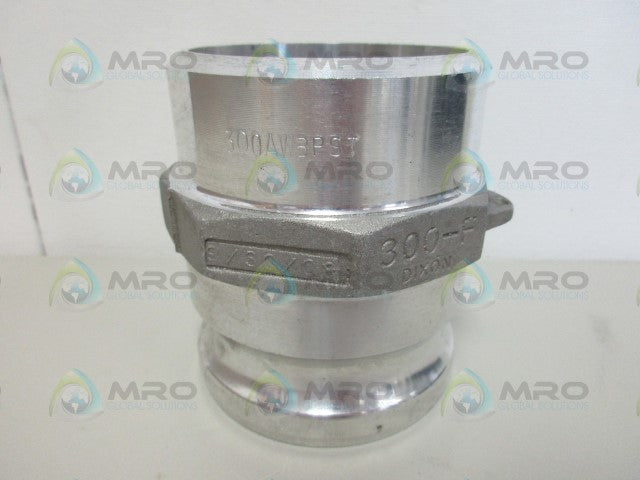 DIXON 300-F ALUMINUM CAN GROOVE ADAPTER *NEW NO BOX*
