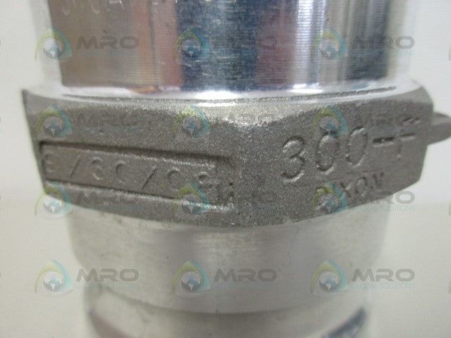 DIXON 300-F ALUMINUM CAN GROOVE ADAPTER *NEW NO BOX*