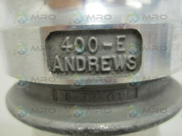 DIXON 400-E ALUMINUM COUPLER *NEW NO BOX*