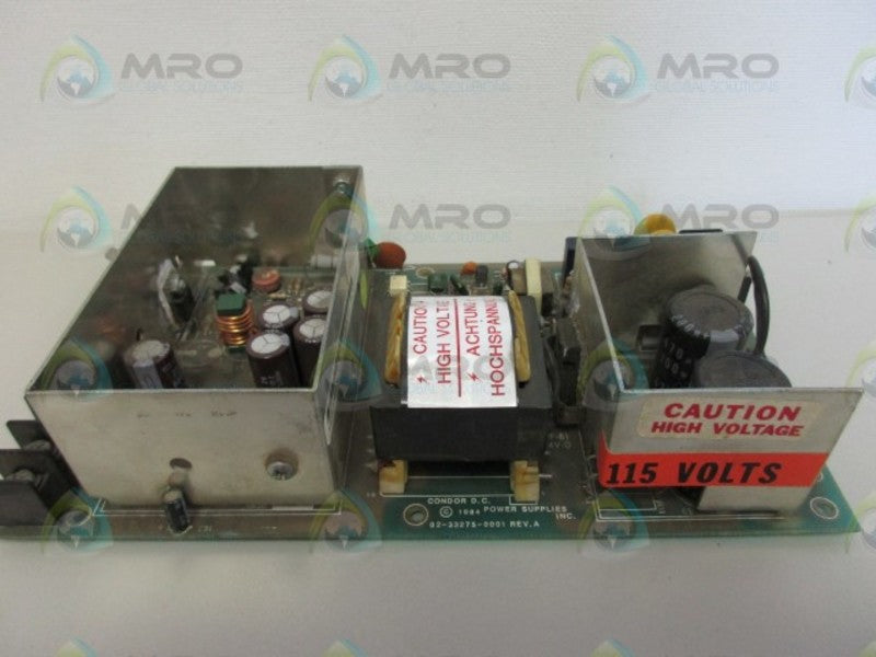 CONDOR 02-33275-0001 POWER SUPPLY *USED*