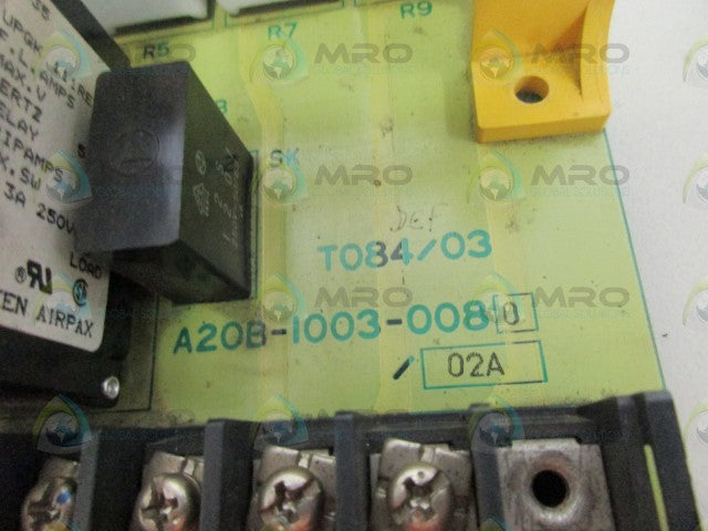 FANUC A20B-1003-0080 DIGITAL SERVO AMPLIFIER *USED*