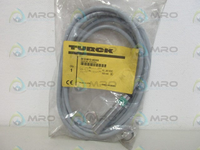 TURCK BI2-M12-AD4X PROXIMITY SENSOR *NEW IN FACTORY BAG*