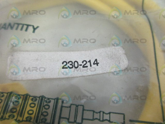 NUMATICS 230-214 SOLENOID CONNECTOR CABLE *NEW IN FACTORY BAG*