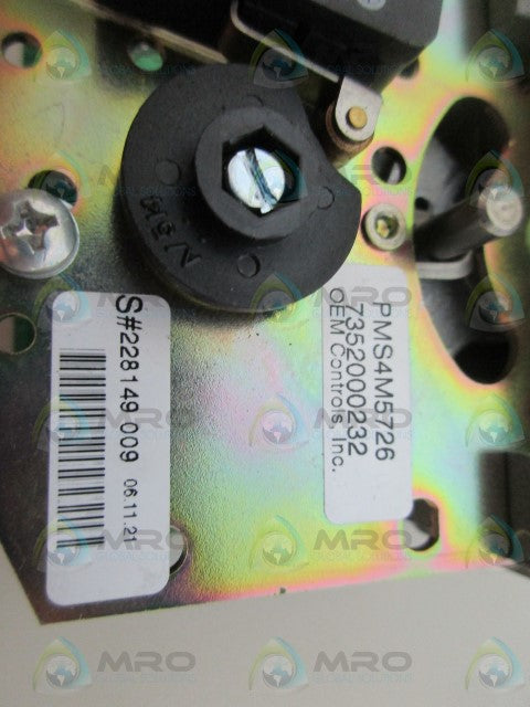 OEM CONTROLS PMS4M5726 JOYSTICK CONTROLLER *NEW NO BOX*