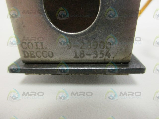 DECCO 9-2390U SOLENOID COIL *USED*