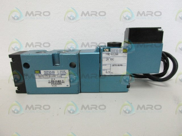 MAC 812C-PM-612AA-112 SOLENOID VALVE *NEW NO BOX*