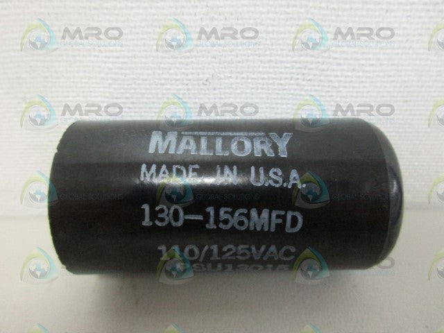 MALLORY 130156MFD CAPACITOR *NEW NO BOX*
