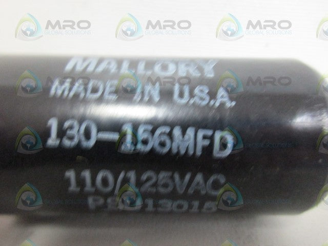 MALLORY 130156MFD CAPACITOR *NEW NO BOX*