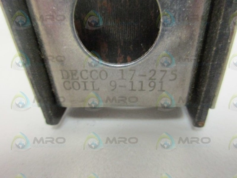 DECCO 17-275 COIL *NEW NO BOX*